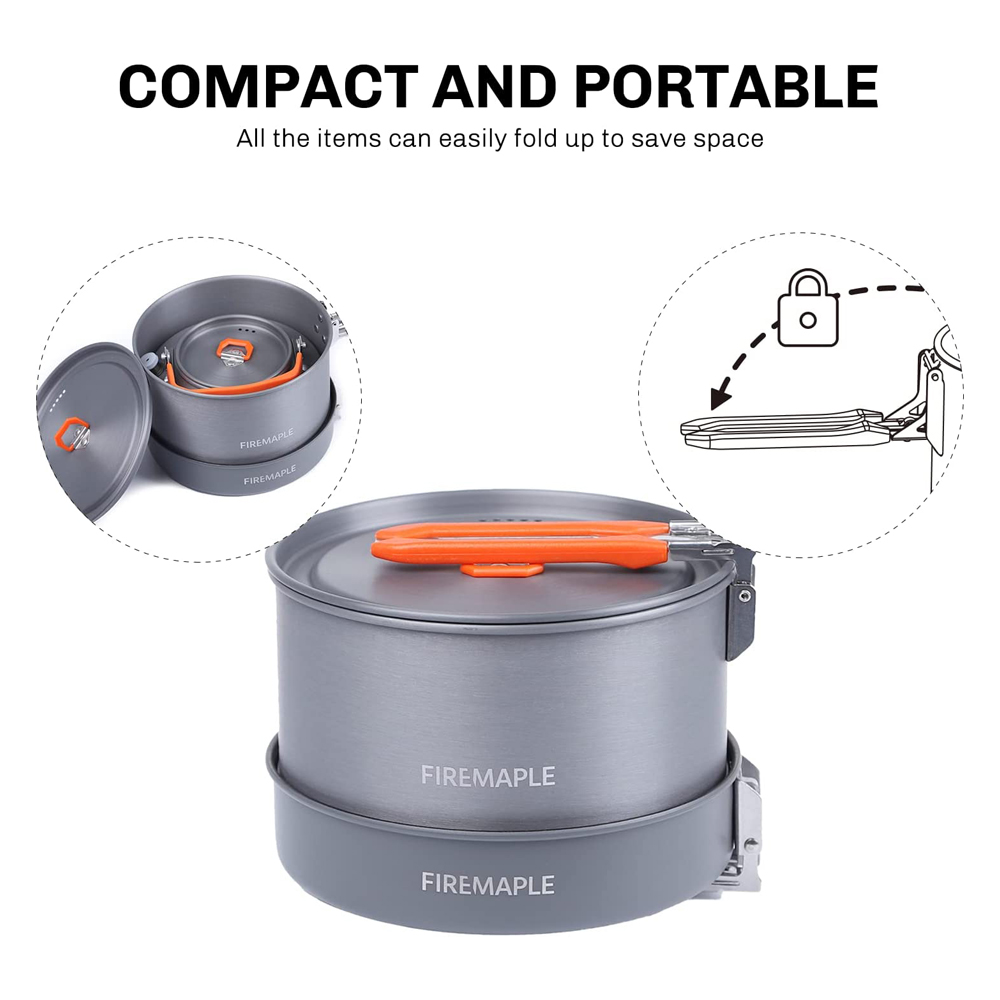 Fire Maple Camping Cookware Ut - Camping Cooking Kettle ulasan dan harga