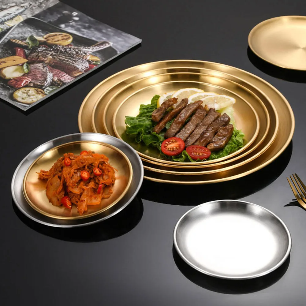 2Pcs Stainless Steels Round Si - Camping Cooking Dishes ulasan dan harga