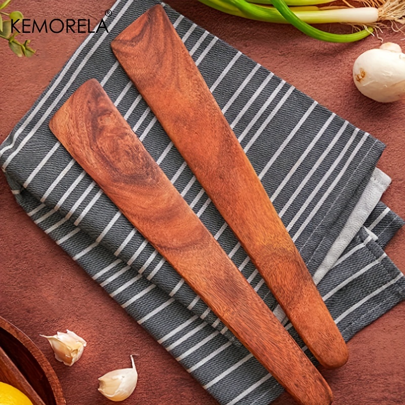 1PCS Teak Wood Tableware Spatu - Camping Cooking Windscreen ulasan dan harga