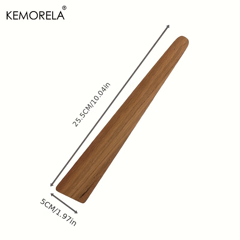 1PCS Teak Wood Tableware Spatu - Camping Cooking Windscreen ulasan dan harga
