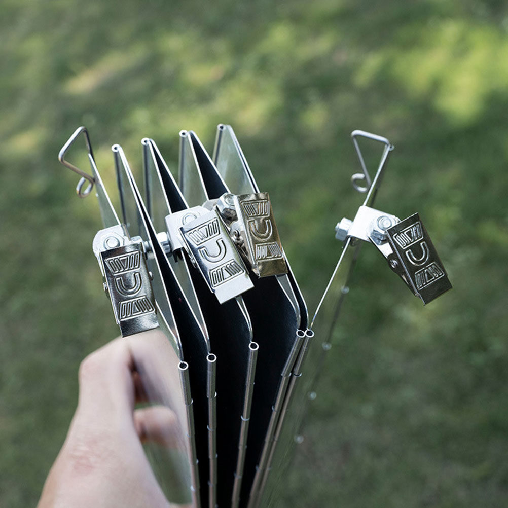 1Set Camping Stove Windshield  - Camping Cooking Windscreen ulasan dan harga