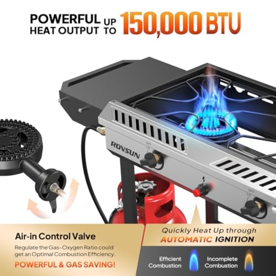 Backyard patio cooking: stainl - Camping Cooking Propane ulasan dan harga