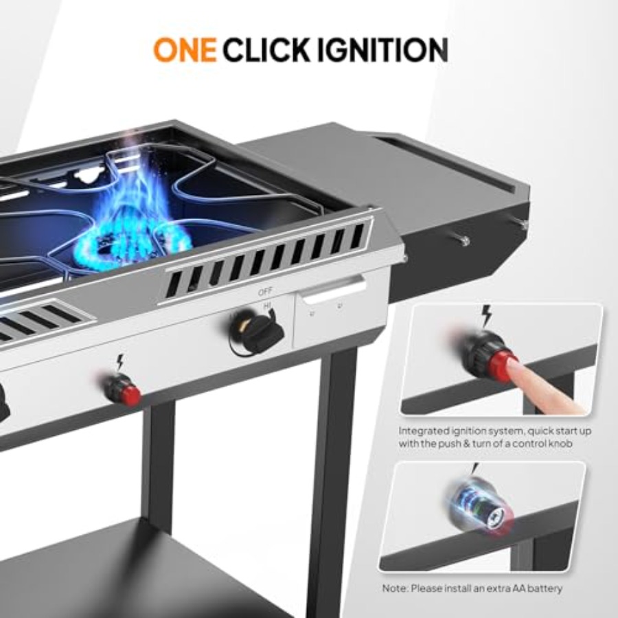 Backyard patio cooking: stainl - Camping Cooking Propane ulasan dan harga