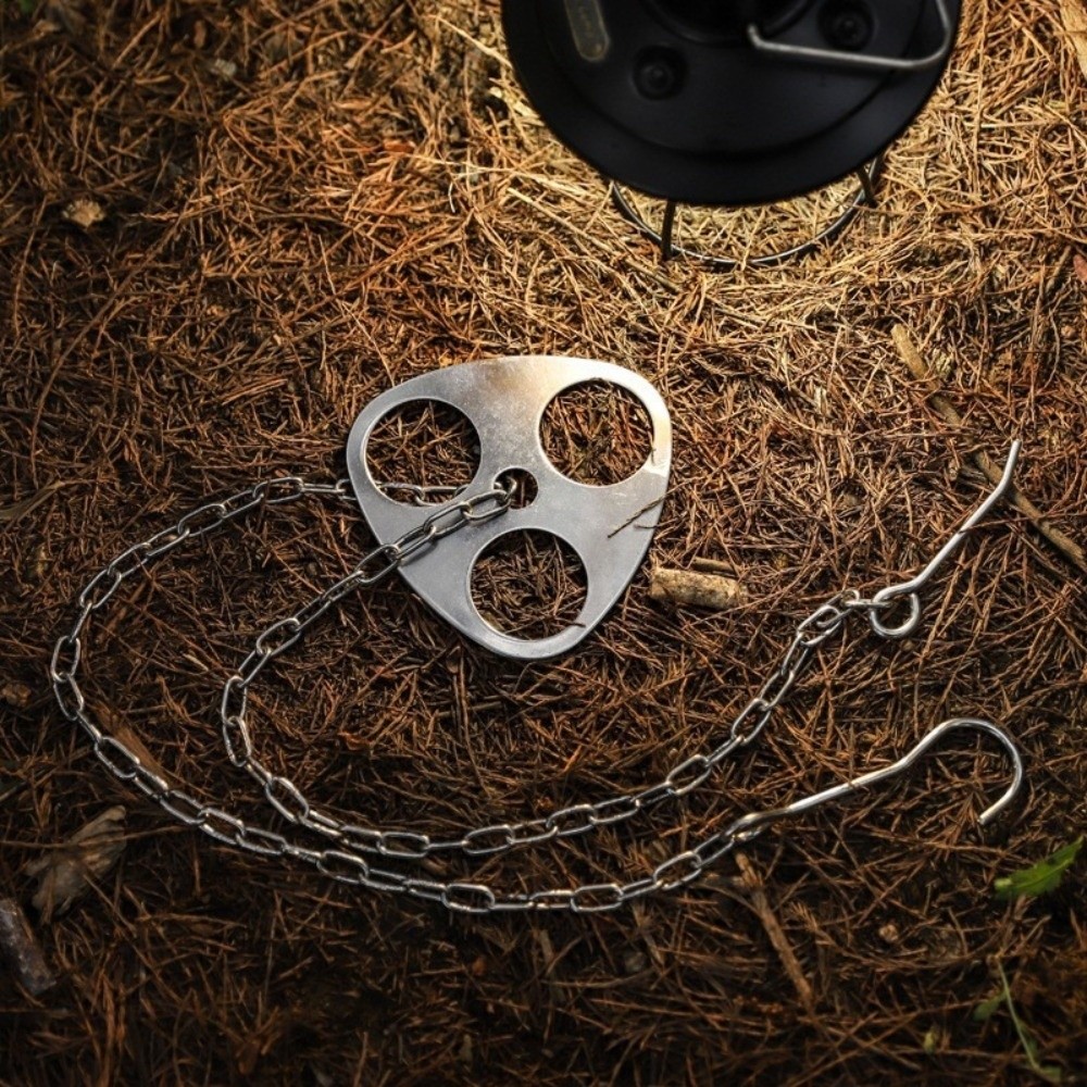 Aluminum Alloy Camping Tripod  - Camping Cooking Pot Tripod ulasan dan harga